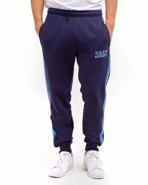 U.S. POLO ASSN. Uspa Sport Tricot Fleece Knit Jogger - Blue