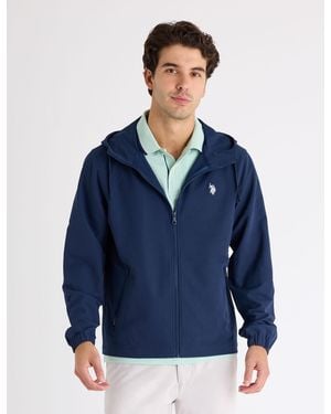 U.S. POLO ASSN. Hooded Surf Jacket - Blue