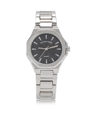 U.S. POLO ASSN. Ladies Classic And Link Watch - Gray