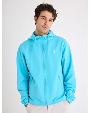 U.S. POLO ASSN. Hooded Surf Jacket - Blue