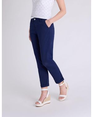 U.S. POLO ASSN. Mid Rise Chino Pants - Blue