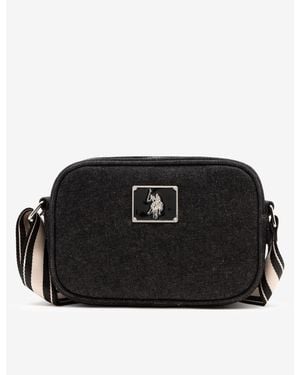 U.S. POLO ASSN. Denim Crossbody Bag - Black