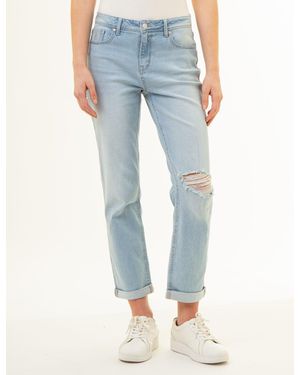 U.S. POLO ASSN. Mid Rise Boyfriend Jeans - Blue