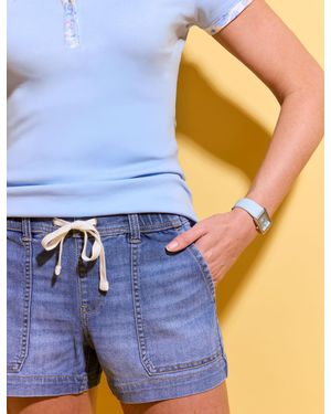 U.S. POLO ASSN. Drawstring Shorts - Blue
