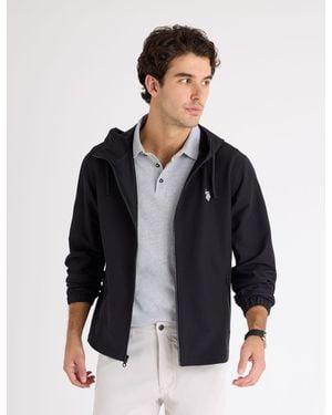 U.S. POLO ASSN. Hooded Surf Jacket - Black