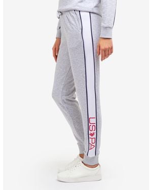U.S. POLO ASSN. Uspa High Waisted Jogger With Piping - Multicolor