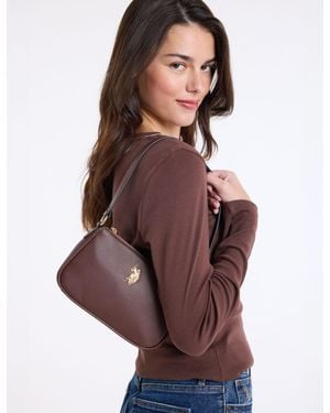 U.S. POLO ASSN. Classic Shoulder Bag - Brown