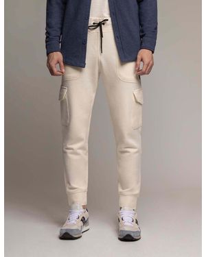 U.S. POLO ASSN. Label French Terry Cargo Sweatpants - Blue