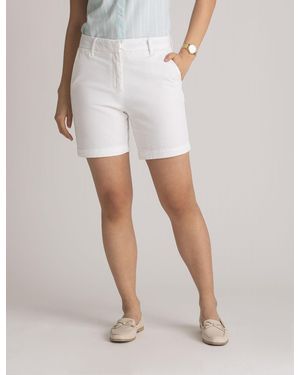 U.S. POLO ASSN. 7" Chino Bermuda Short - White