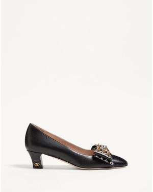 ◆VALENTINO◆ボウワウ スタッズ メリージェーン バレリーナ ボウワウ スタッズ キッドスキン メリージェーン バレリーナ for