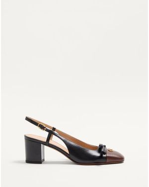VALENTINO - キッドスキン スリングバックパンプス 85MM ボウワウ キッドスキン スリングバックパンプス 85mm for