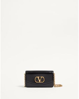 VALENTINO ヴェイン シャイニーカーフスキン ハンドルバッグ ヴァレンティノ ガラヴァーニ ヴェイン シャイニーカーフスキン
