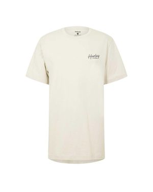 Hurley "Beer Run" T-Shirt Für Herren (Cremefarbe) - Weiß
