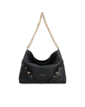 Givenchy Medium Voyou -Ketten -Umhängetasche - Schwarz