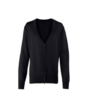 PREMIER Strickjacke Knopfleiste Für Damen - Blau