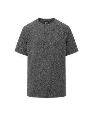 Lonsdale London T-Shirt Für Herren (Schwarze Melange) - Grau