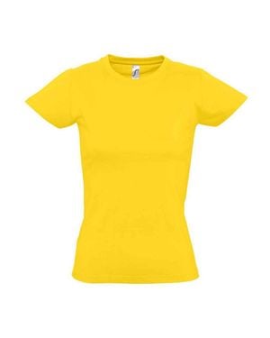 Sol's "Imperial" T-Shirt Für Damen - Gelb