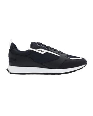 HUGO "Icelin" Sneaker Für Herren, Leder (Dunkelblau)