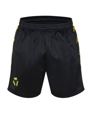 Kappa "Banda 10 Too Hot" Laufshorts Für Herren /Leuchtend Gelb) - Schwarz