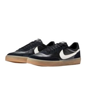 Nike Sneaker Für Damen, Leder, Flach /Gummi Rosa) - Blau