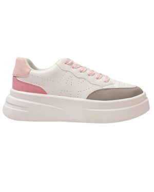 Kappa "Ari" Sneaker Für Damen, Plattform-Absatz /Grau/ - Pink