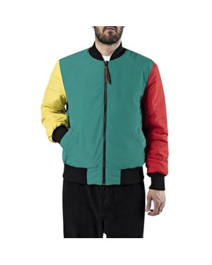 Diadora "Mark Mcnairy" Bomberjacke Für Herren (Immobilien Blau) - Grün