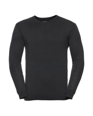 Russell Russell Collection Strickpullover Mit V-Ausschnitt - Schwarz