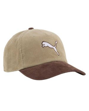 PUMA Baseball-Mütze, Kord (Kastanienbraun)