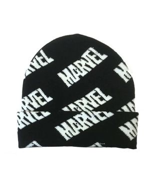 Marvel Mütze Für Herren/Damen - Schwarz