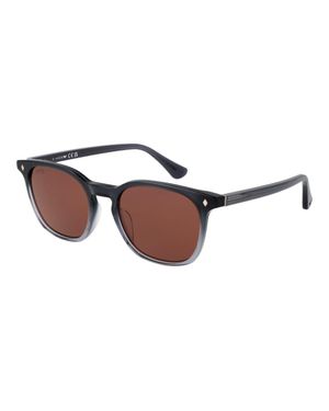 Web Graue Acetat-Sonnenbrille - Braun