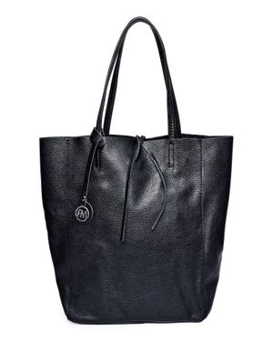 Roberta M Rindsledertasche - Schwarz