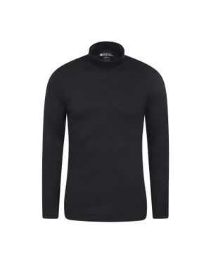 Mountain Warehouse "Meribel" Base Layer Oberteil Rollkragen Für Herren - Blau