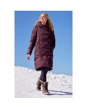 Mountain Warehouse "Cosy Extreme Ii" Daunenjacke Wickel Für Damen (Dunkelrot) - Blau