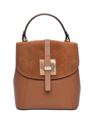 Roberta M Rindsledertasche - Braun