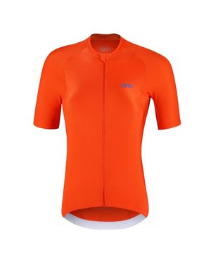 Dhb "Aeron 3.0" Radfahr-Trikot Für Damen, Kurzärmlig (Cherry Tomate) - Orange