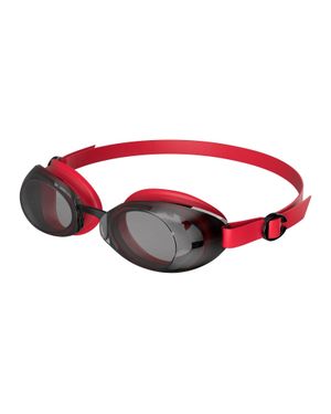 Speedo "Jet 2.0" Schwimmbrille Für Herren/Damen /Rauch-Grau) - Rot