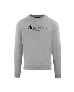 Aquascutum Sweatshirt Für Herren, Regulär - Grau