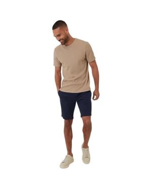 Threadbare T-Shirt Für Herren, Regulär (Steinfarben) - Blau