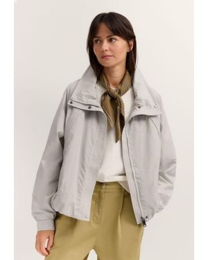 Bugatti Damen Blouson Ultraleicht Und Mit Raglan-Ärmeln - Natur