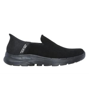 Skechers "Gowalk6" Sneaker Für Herren, Stoff - Schwarz