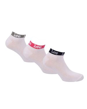 Lee Jeans Liner Socken Für Damen, Baumwolle (3Er-Pack) - Pink