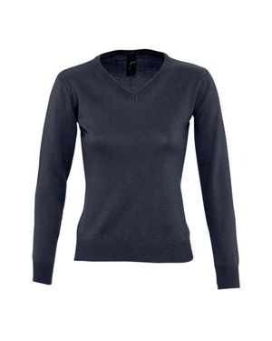 Sol's "Galaxy" Sweatshirt V-Ausschnitt Für Damen - Blau