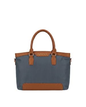 Gianmarco Venturi Schultertasche - Blau