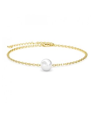 Myc Paris Kristall-Perlenarmband - Weiß