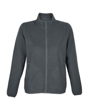 Sol's "Factor" Fleecejacke Für Damen, Mit Reißverschluss (Anthrazit Unifarben) - Grau