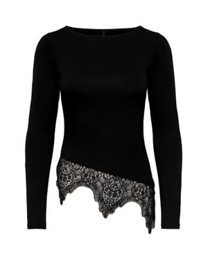ONLY Longsleeve - Schwarz