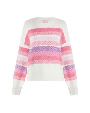 IZIA Zur Seite Fahren Damen Weiss Mehrfarbig - Pink