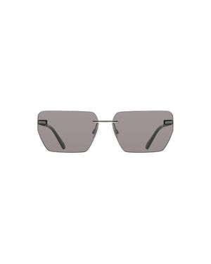 Calvin Klein Metall Sonnenbrille - Grau