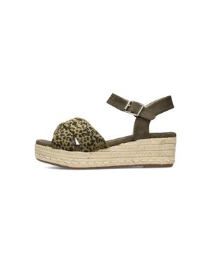 PS Poelman Lona Damen Sandalen - Mettallic