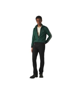 Lacoste "Paris" Trainingsjacke Für Herren, Durchgehender Reißverschluss /Grün)